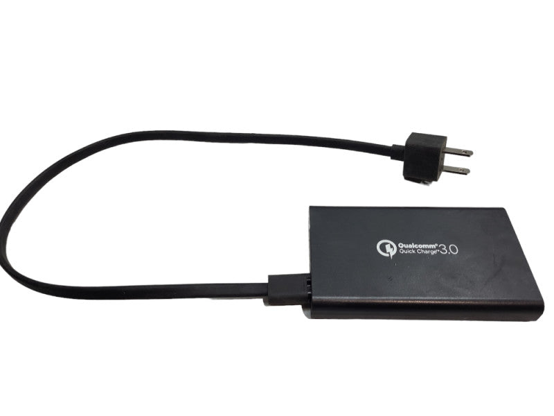 Aluratek Universal AC Adapter with Type-C and QC 3.0 USB Ports &