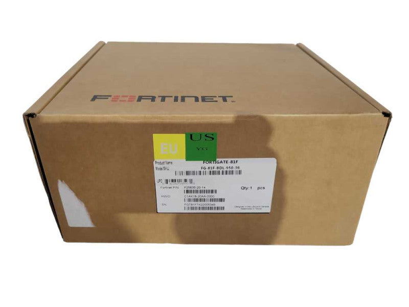 New Open Box | Fortinet FortiGate FG-81F Firewall Network Security Appliance !