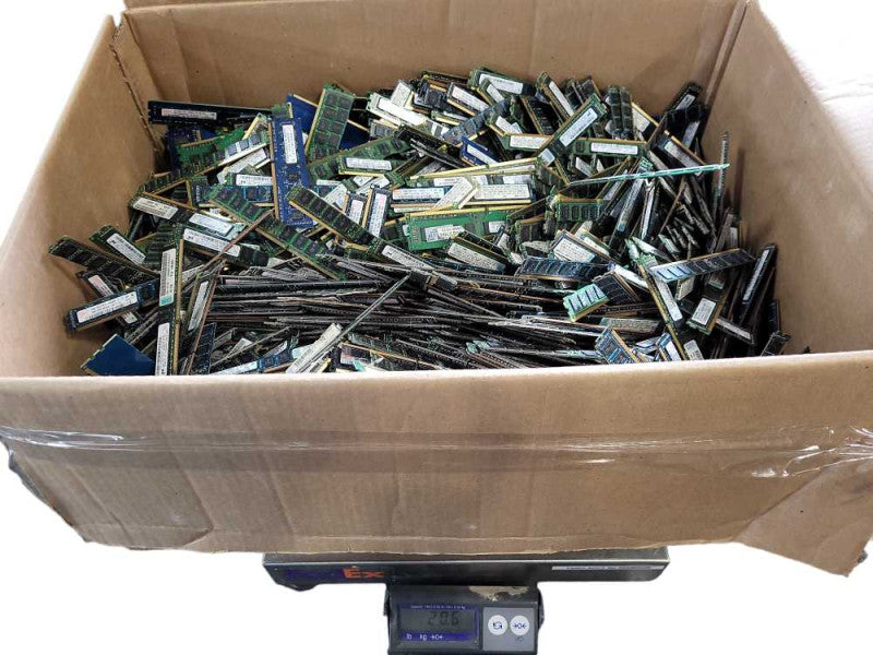 Scrap Non-Heat sink RAM/Memory 45.5lb/20.6KG AS-IS READ $