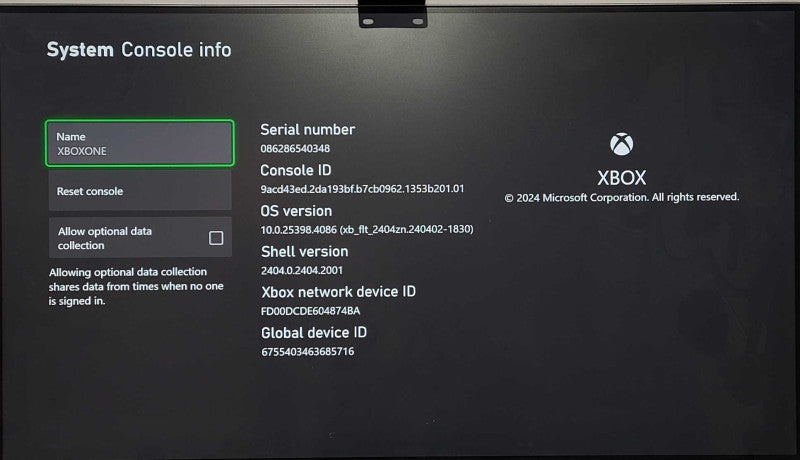 Microsoft Xbox One 365GB Console Only, Black Model: 1540