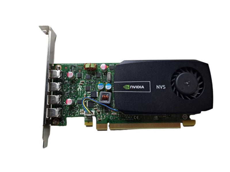 Nvidia NVS 510 | 2GB GDDR3 Graphics Card | 4x Mini DisplayPort | High Profile Q