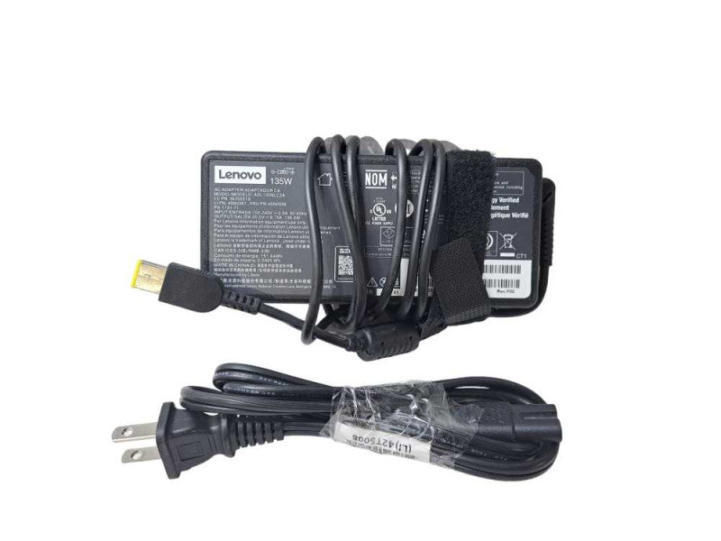 Lenovo 135W 20V 6.75A  AC Adapter Slim Flat Tip | PN: ADL135NLC2A