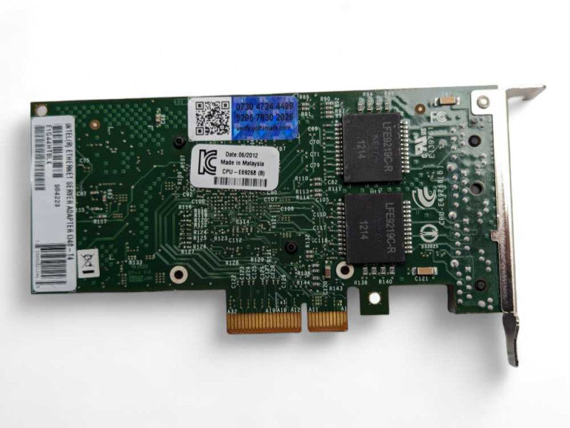 340-1126-00 - Intel I340-T4 4 X Ports Gigabit Ethernet Network Adapter Card -