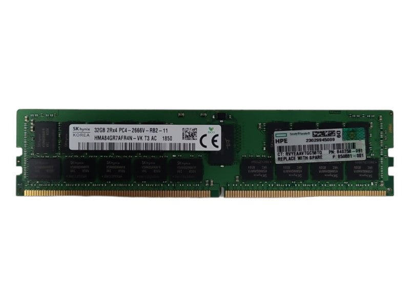 SK Hynix 32GB PC4-2666V-RB2-11 DDR4 RAM Q