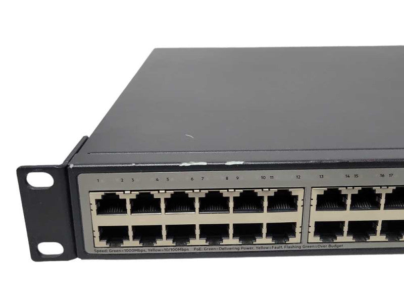 HPE OfficeConnect 1950 JG963A 48-port Gig PoE+ 2SFP+ 2xGig uplinks Switch _