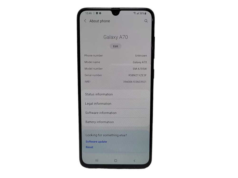 Samsung Galaxy A70 128GB (SM-A705W) READ $
