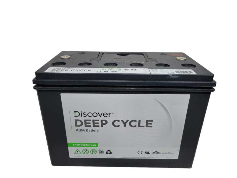 Discover Deep Cycle AGM Battery 12V / 100Ah  %