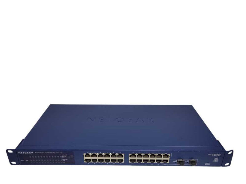 NETGEAR ProSafe 24-Port Gigabit Smart Switch GS724T V3 %