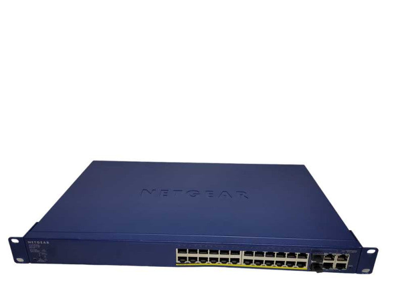 NETGEAR ProSafe 24-Port Gigabit Smart Switch w/ PoE GS724TP V2  %