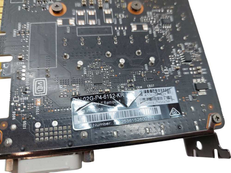 EVGA Geforce GTX 1050 SC PN: 02G-P4-6152-KR Graphics Card  =