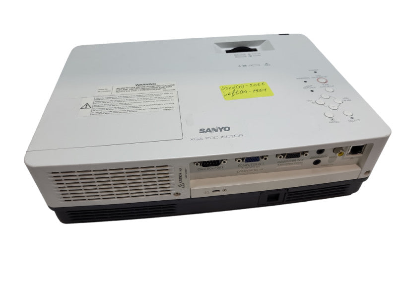 SANYO PLC-XW200 LCD Projector Q&