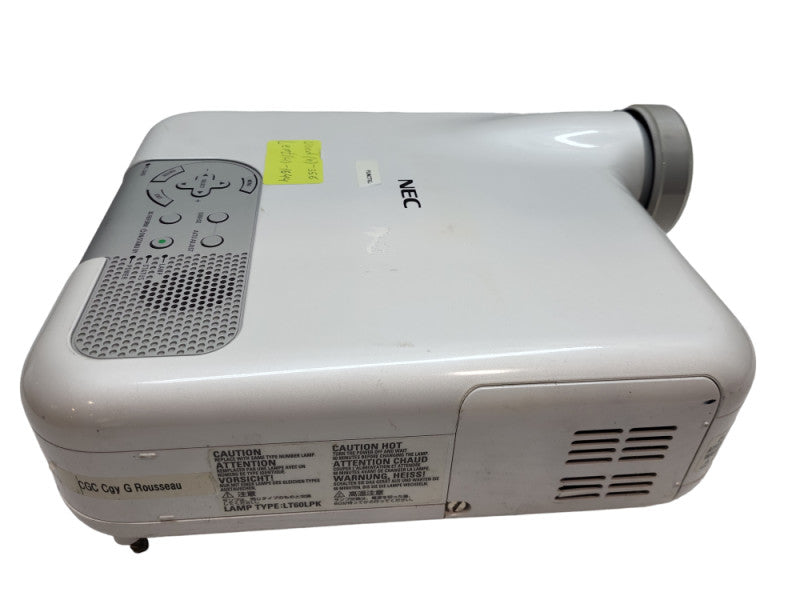 NEC MultiSync LT245 DLP Projector &