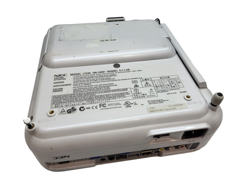 NEC MultiSync LT245 DLP Projector &