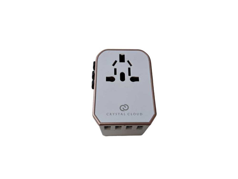Crystal Cloud Universal Travel Adapter One Wall Charger AC Plug Adaptor