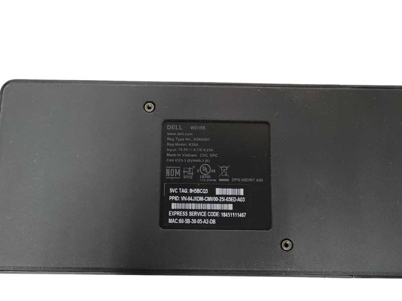 Dell WD19S 130W Docking Station, READ Q_