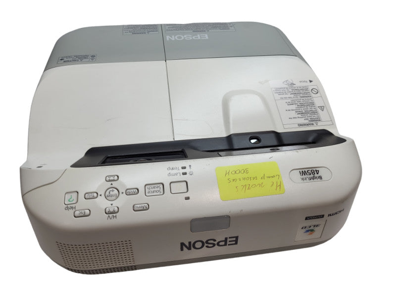 Epson BrightLink 485Wi H452A 3LCD WXGA ST 3,000 Lumens 3,000:1 Contrast HDMI &