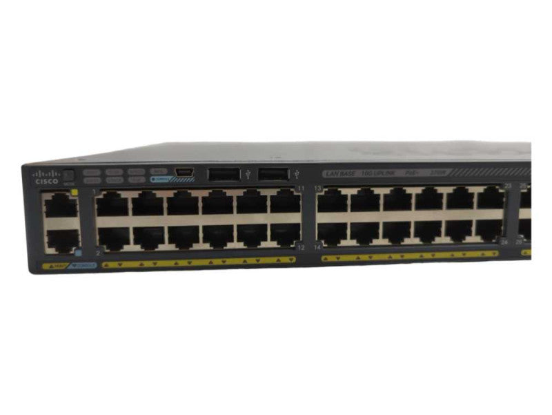 Cisco Catalyst WS-C2960X-48LPD-L Managed Switch -