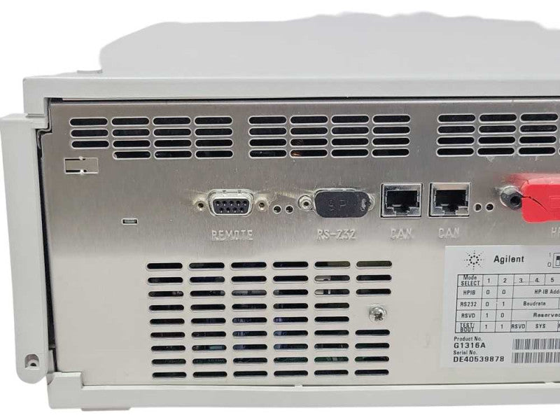 Agilent 1100 Series HPIB G1316A column compartment, READ _