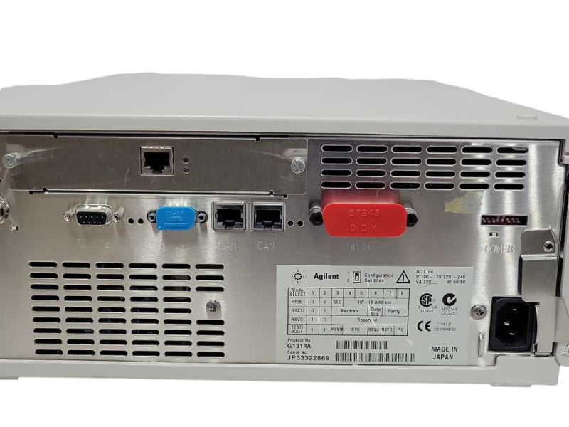 Agilent Technologies SERIES 1100 No:G1314A, READ _