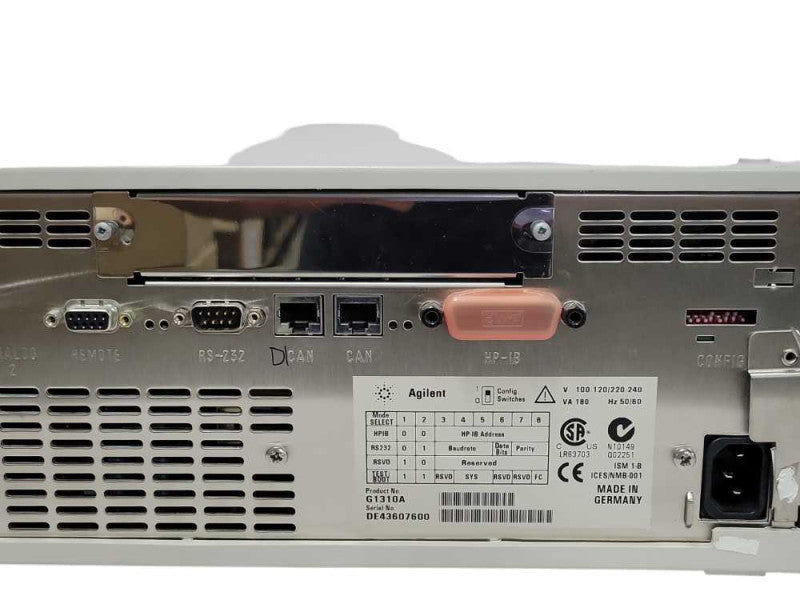 Agilent 1100 Series HPIB Pump Model G1310A, READ _