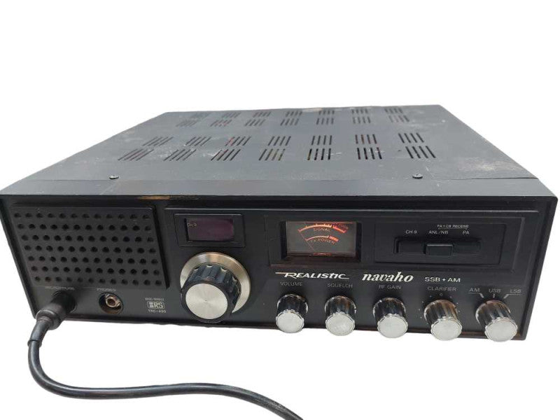 Realistic Navaho Model:TRC-490 21-1583 w Realistic Amplified Base Station Mic =