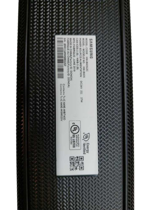 Samsung Soundbar Model: HW-M435  =