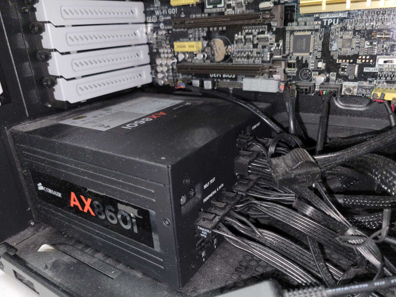 Custom/Asus Tower PC, Core I7-4770K 3.5GHz, 16GB RAM, 860W PSU, No HDD _