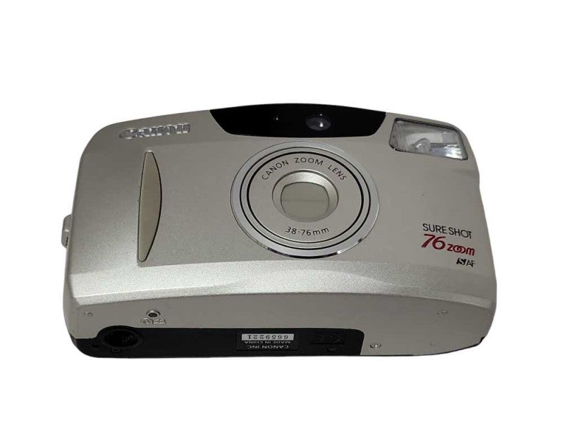 Canon Sure Shot Zoom 76 AF 35mm Point & Shoot Film Camera, READ _