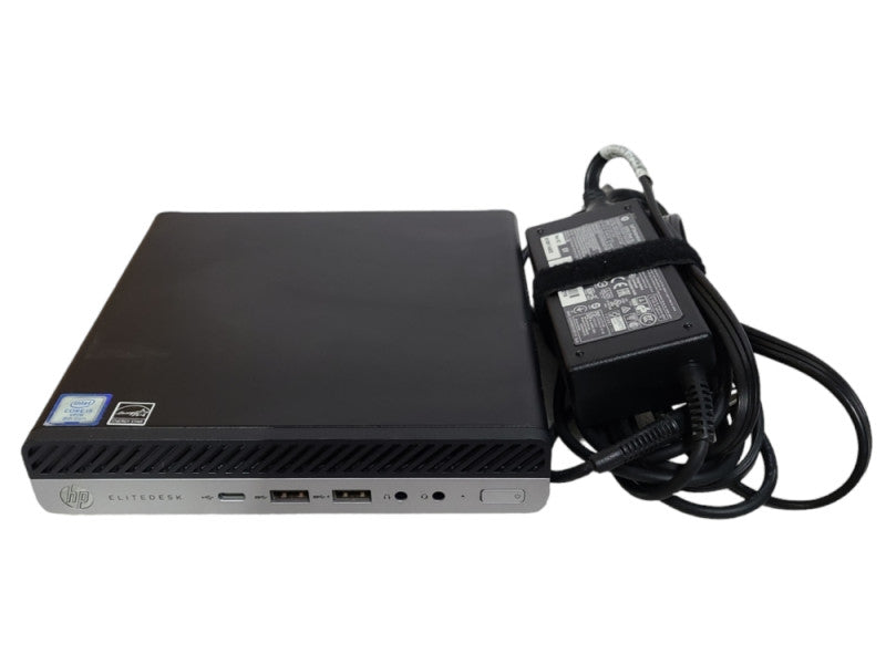 HP ProDesk 400 G4, i5-8500T 2.10GHz, 8GB RAM, 128GB Nvme, WiFi, PWR ADPT
