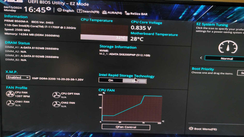 Intel Core i7-11700F | ASUS PRIME B560M-A | 16GB DDR4 3200 | 512GB NVMe  %