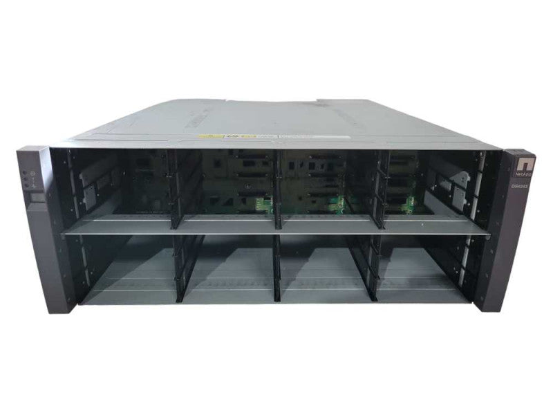 NETAPP DS4243 24BAY DISK ARRAY 2X PSU 2X IOM3 CONTROLLER - NO HDD/CADDY !
