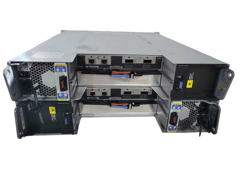 NETAPP DS4243 24BAY DISK ARRAY 2X PSU 2X IOM3 CONTROLLER - NO HDD/CADDY !