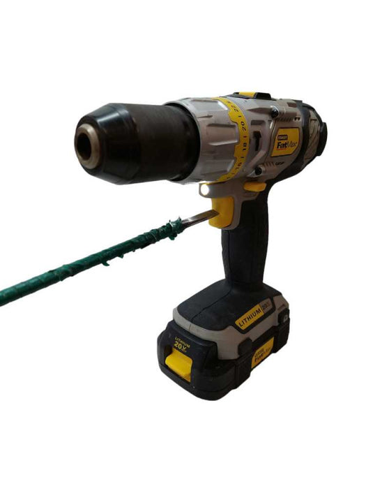 Stanley Fat Max 20V Litium Ion Drill with Battery ( No Charger )Model:FMC-620 =
