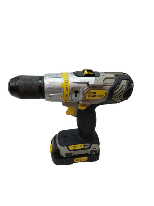 Stanley Fat Max 20V Litium Ion Drill with Battery ( No Charger )Model:FMC-620 =