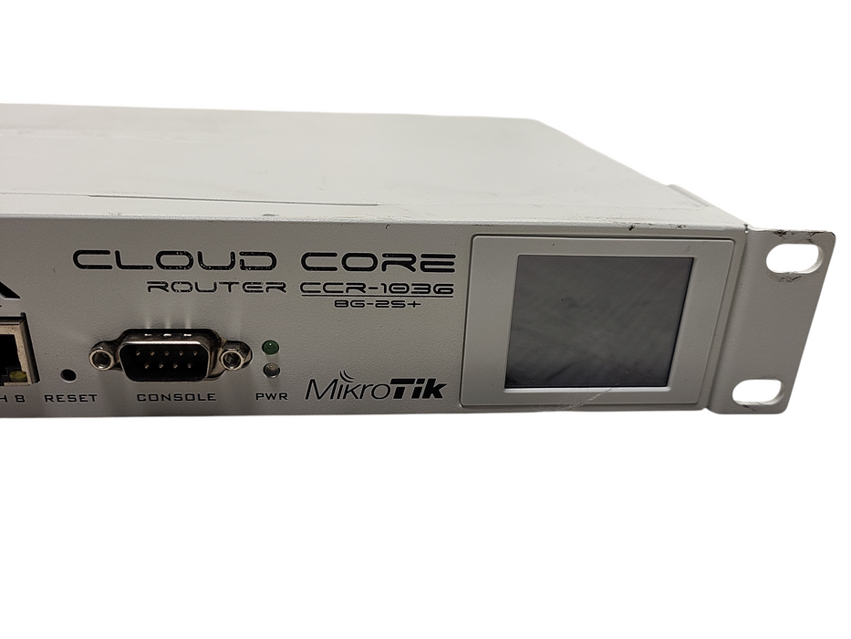 MikroTik CCR-1036-8G-2S+ 8-Port Router X2 10G Sfp Ports X8 1G Ehernet READ $