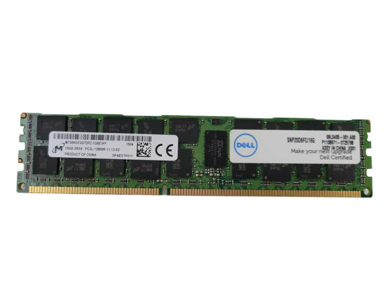 Micron 16GB 2RX4 PC3L-12800R-11-13-E2 Server TAM  Q!