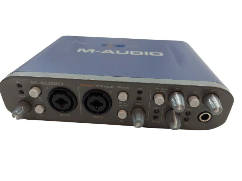 M-Audio Fast Track Pro PN: AU02-073B0 Digital Recording Interface Unit  =