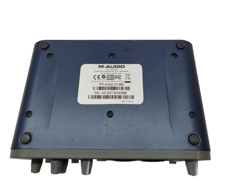 M-Audio Fast Track Pro PN: AU02-073B0 Digital Recording Interface Unit  =