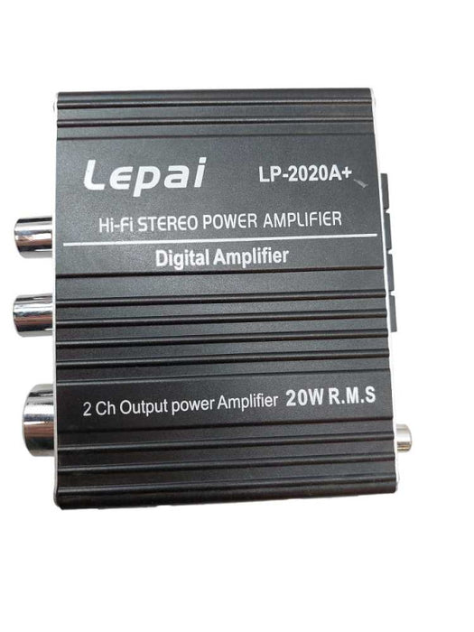 Bundle of 2 Lepai Stereo Class - T Digital Audio Amplifier Model: LP-2020A+ =