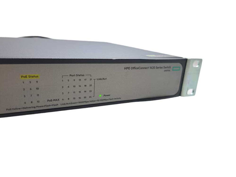 HPE OfficeConnect 1420-24G-PoE+ (124W) Network Switch | JH019A