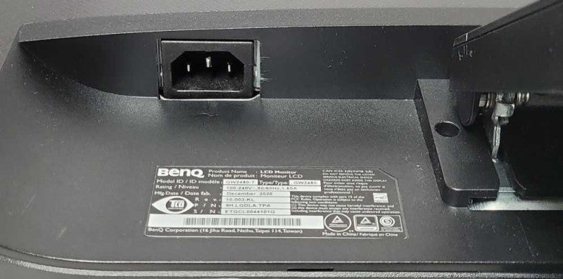 BenQ GW2480-T 24\\" Full HD Frame Less 1920 x 1080 VGA HDMI DisplayPort _