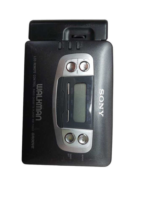 Sony Walkman Groove Model: WM-FX663 LCD Remote Control Radio Cassette Player =