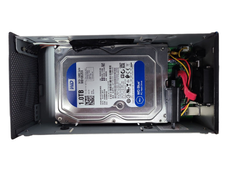 OWC NWTGM3OKIT0GB 2-BAY DIRECT ATTACHED PORTABLE ENCLOSURE, 1x 1TB HDD