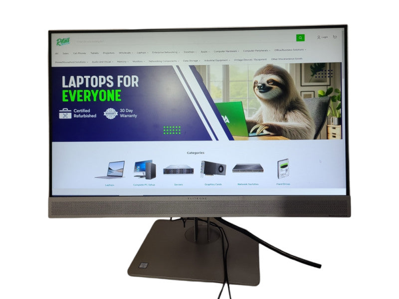 HP EliteOne 800 G4 23.8\\" Non-Touch AiO i5-8500 3.00GHz, 16GB RAM, 256GB Nvme