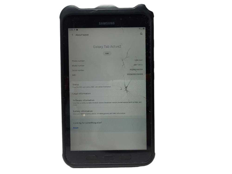 Samsung Galaxy Tab Active 2 (SM-T397U) 16GB, Wi-Fi + 4G $