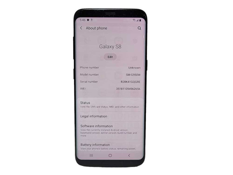 Samsung Galaxy S8 64GB (SM-G950W) - READ $