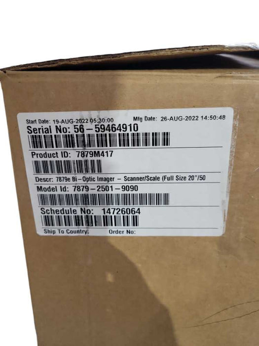 NCR 7879-2501-9090 RealScan 7878 - All-Imaging Bi-Optic Image Scanner/Scale !