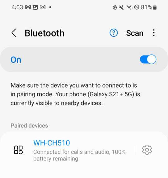 Sony WH-CH510 Wireless On-Ear Bluetooth Headphones  _