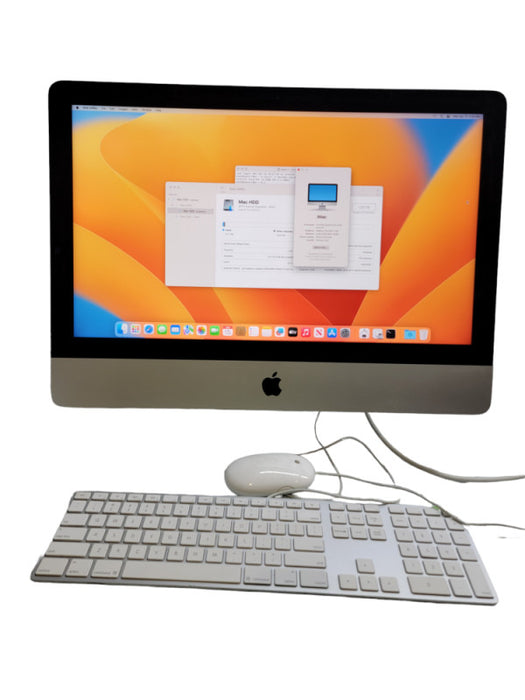 21.5 iMac 2017 i5 Quad-Core 3.4GHz 8GB DDR4 1TB(HDD) with Keyboard and Mouse