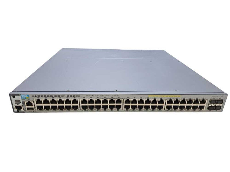 HP E3800-48G-4SFP+ | 48-Port 4xSFP+ PoE Gigabit Network Switch | J9574A